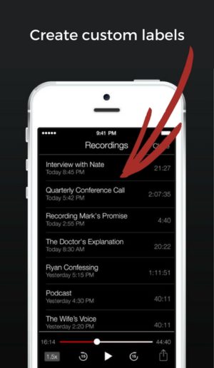custom-recording-labels